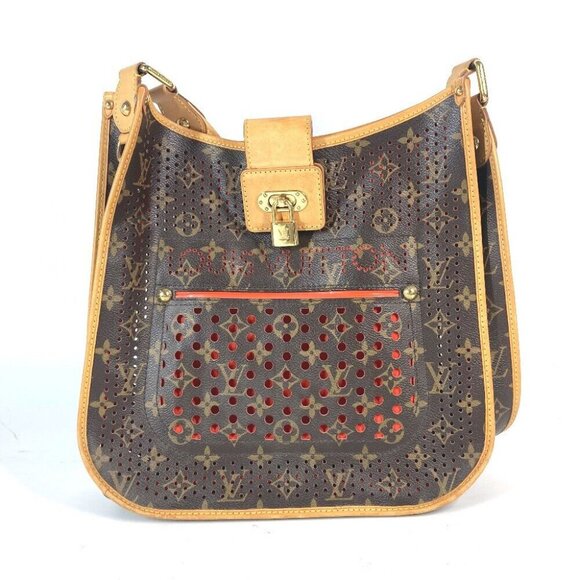 LOUIS VUITTON MonogramPerfo Punching Musette Bag Crossbody Shoulder Bag - Picture 1 of 16
